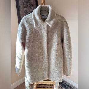 NAKD Cream Belted Coat